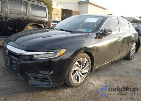 2019 Honda Insight Touring from USA, damaged, VIN 19XZE4F96KE003212